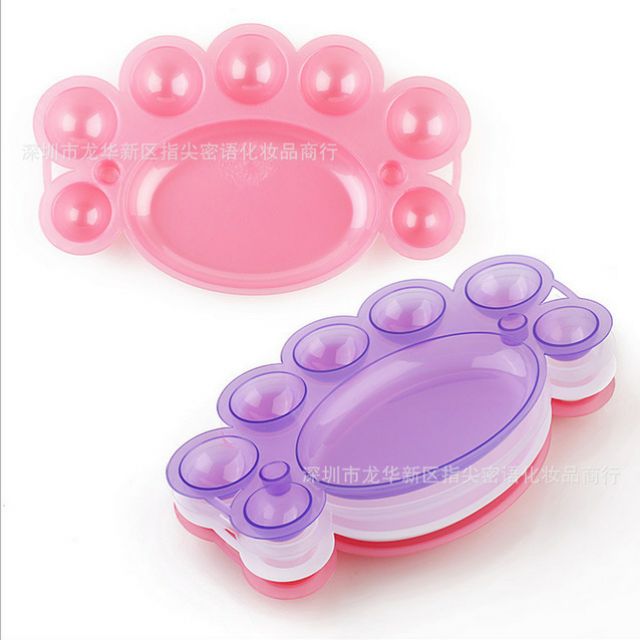 Bát cua đựng đá, đựng bột vẽ tập vẽ trang trí móng