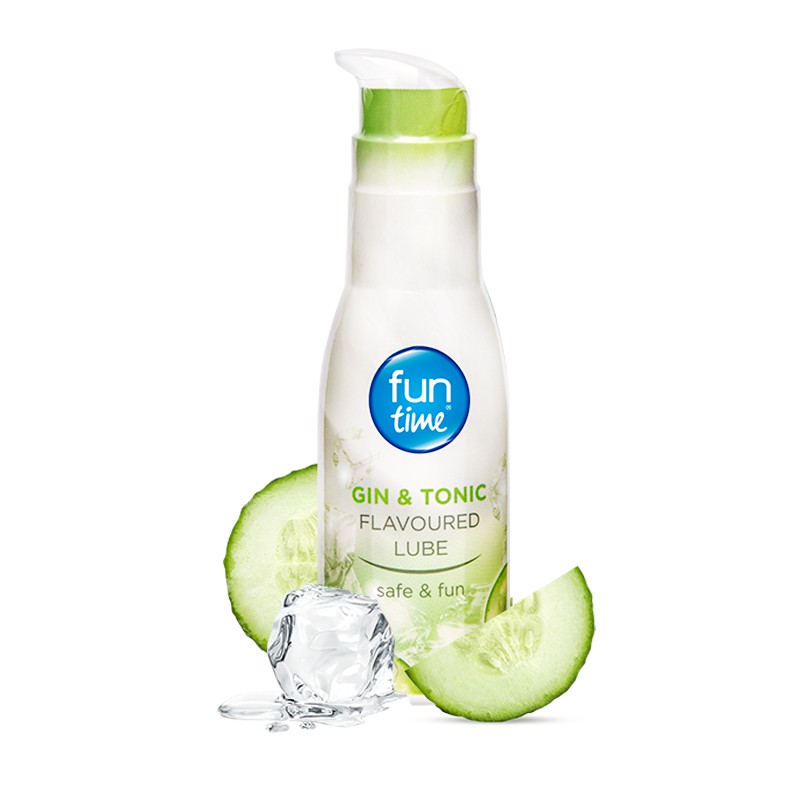 Hàng UK - Gel bôi trơn Hương Cocktail Tươi Mát Funtime Gin & Tonic Flavoured Lube 75ml GEL015