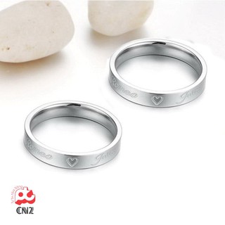 [SY] Nhẫn cặp inox ĐV: 1Chiếc - Mã: NC53