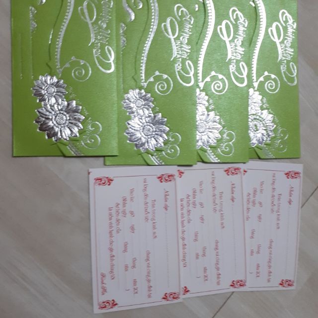 Combo thiệp mời