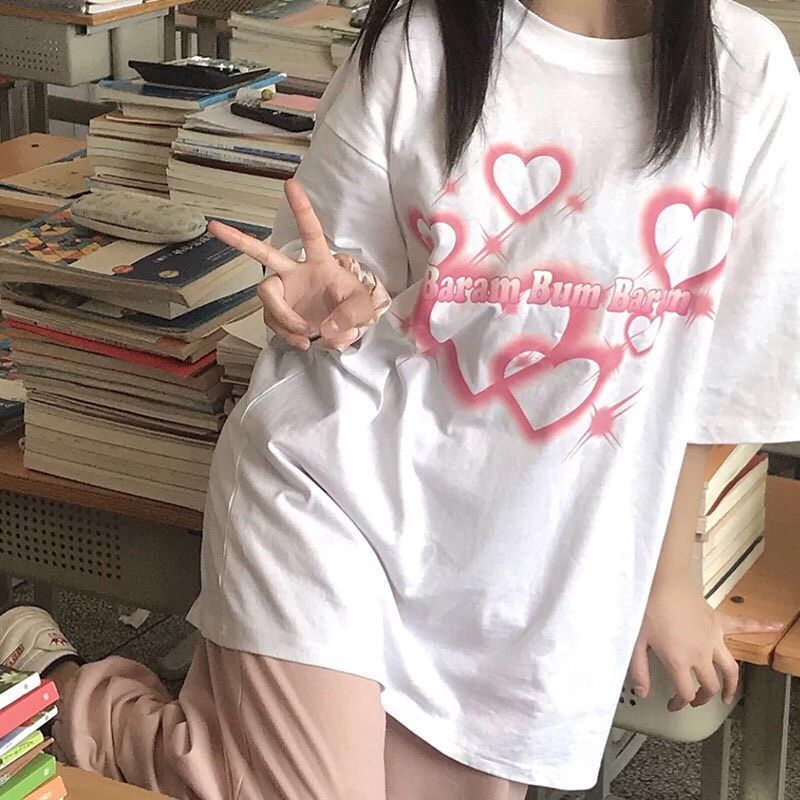 Áo thun from rộng unisex, áo phông tay lỡ Bram Bum Bram