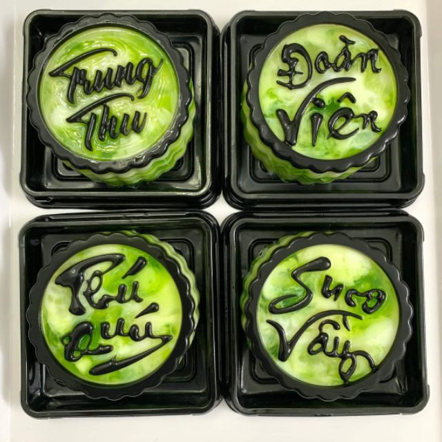 Khuôn rau câu trung thu nhựa