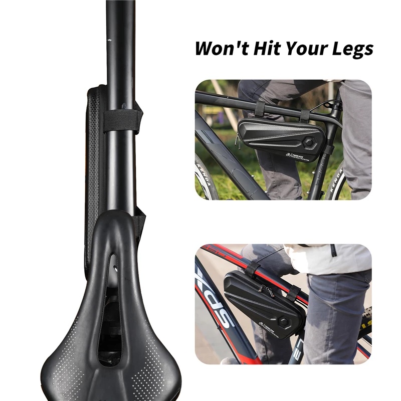 Túi đựng đồ WEST BIKING bằng EVA cứng gắn xe đạp leo núi không thấm nước