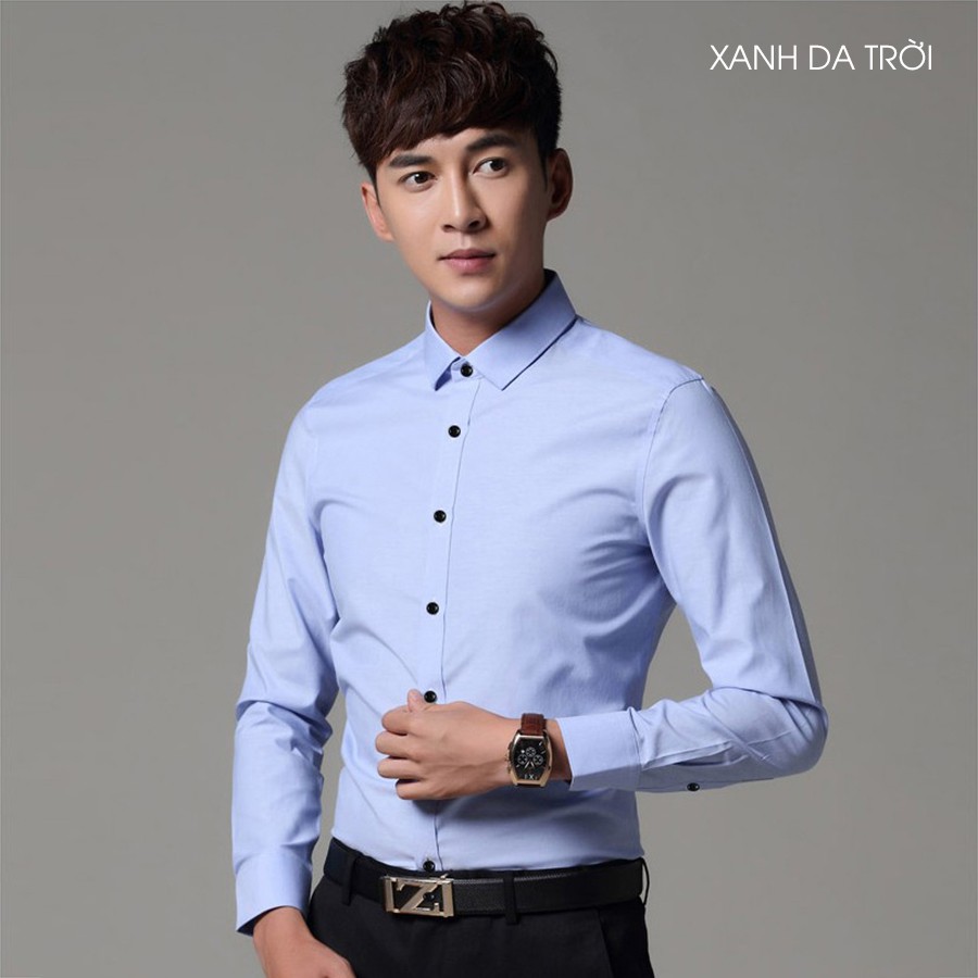 ⚡[NGÀY KHÔNG LỢI NHUẬN] Bộ sưu tập áo Áo Sơ Mi Nam Công Sở Không Nhăn Dài Tay Hàn Quốc [Chất Đẹp] | BigBuy360 - bigbuy360.vn