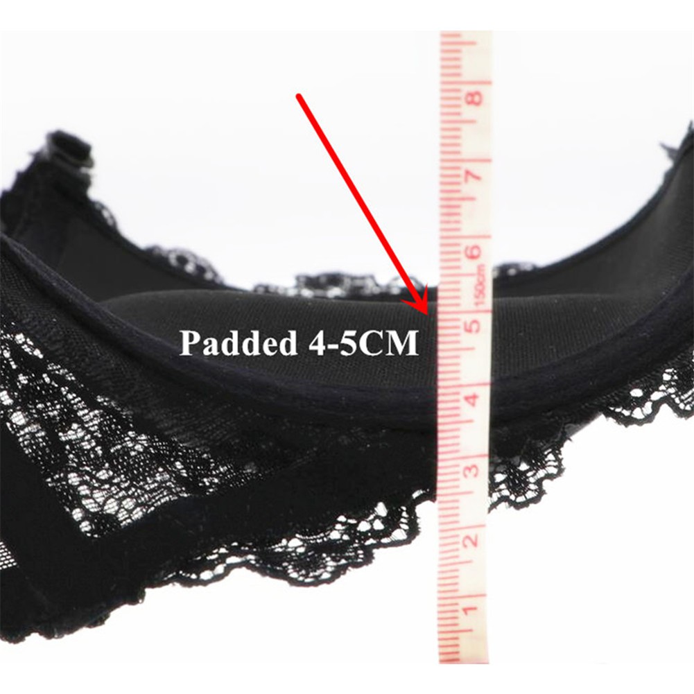 Bộ nội y VARSBABY gồm áo lót và quần lót vải ren gợi cảm dành cho nữ