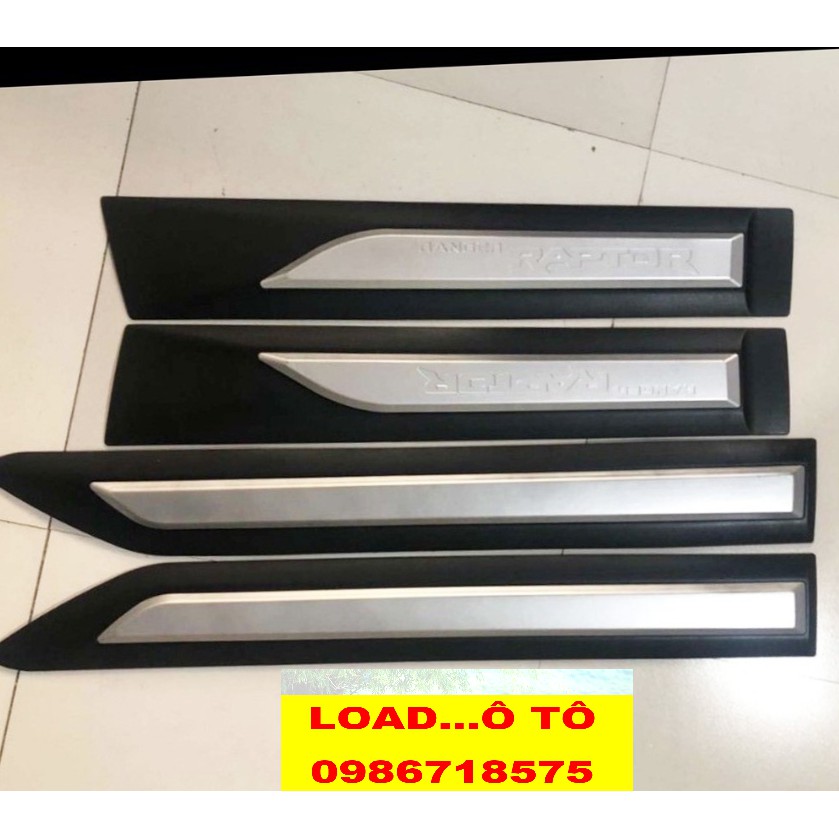 Bộ Ốp Nẹp Sườn Ranger Raptor Mẫu Mới Cao Cấp