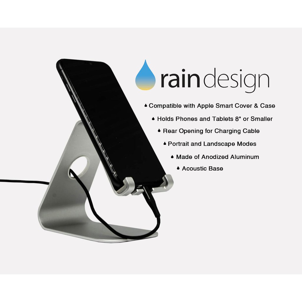 Giá Đỡ Tản Nhiệt Rain Design USA Mstand For iPhone/Mobile/iPad 7.9inch - Hàng Chính Hãng