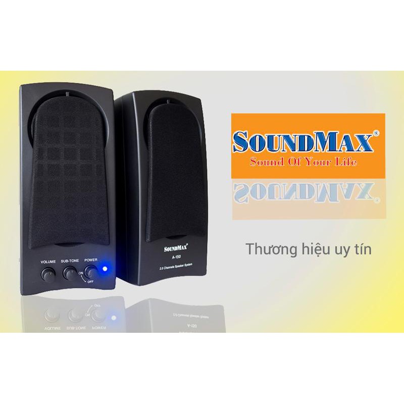 Loa máy tính vi tính Soundmax A150 - 2.0 (Hãng phân phối chính thức) | BigBuy360 - bigbuy360.vn