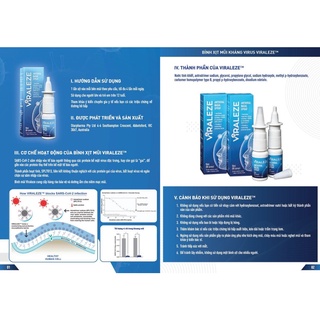 Bình xịt kháng virus Viraleze