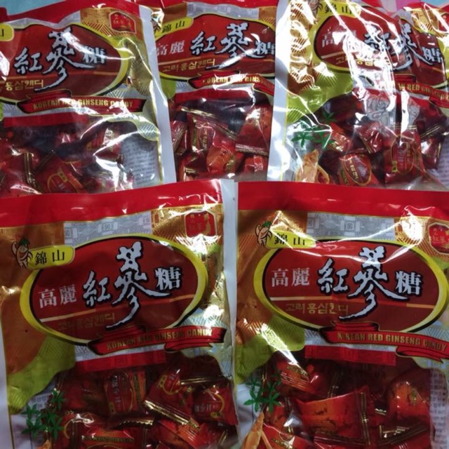 Kẹo sâm cứng hàn quốc hãng korea red ginseng