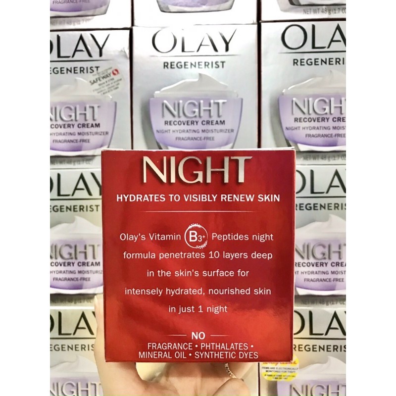 Kem dưỡng ban đêm Olay Regenerist Night Recovery Cream 48g