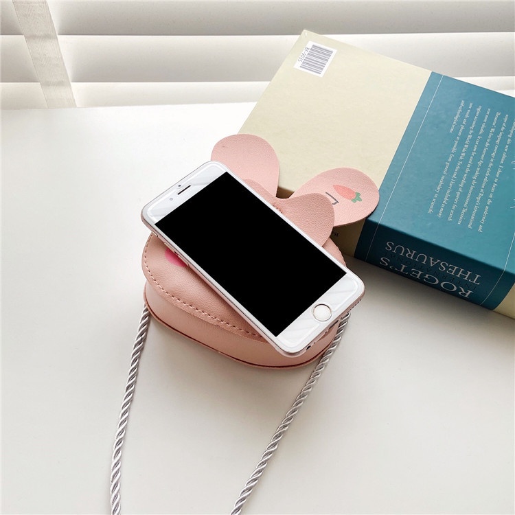 Túi Đeo Chéo Vai In Chữ Dễ Thương Thời Trang Cho Bé Gái