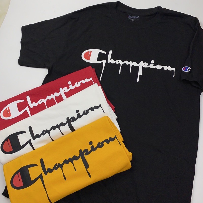 [CHAMPION CHÍNH HÃNG] Áo Thun Champion Tagless Drip Logo chính hãng unisex