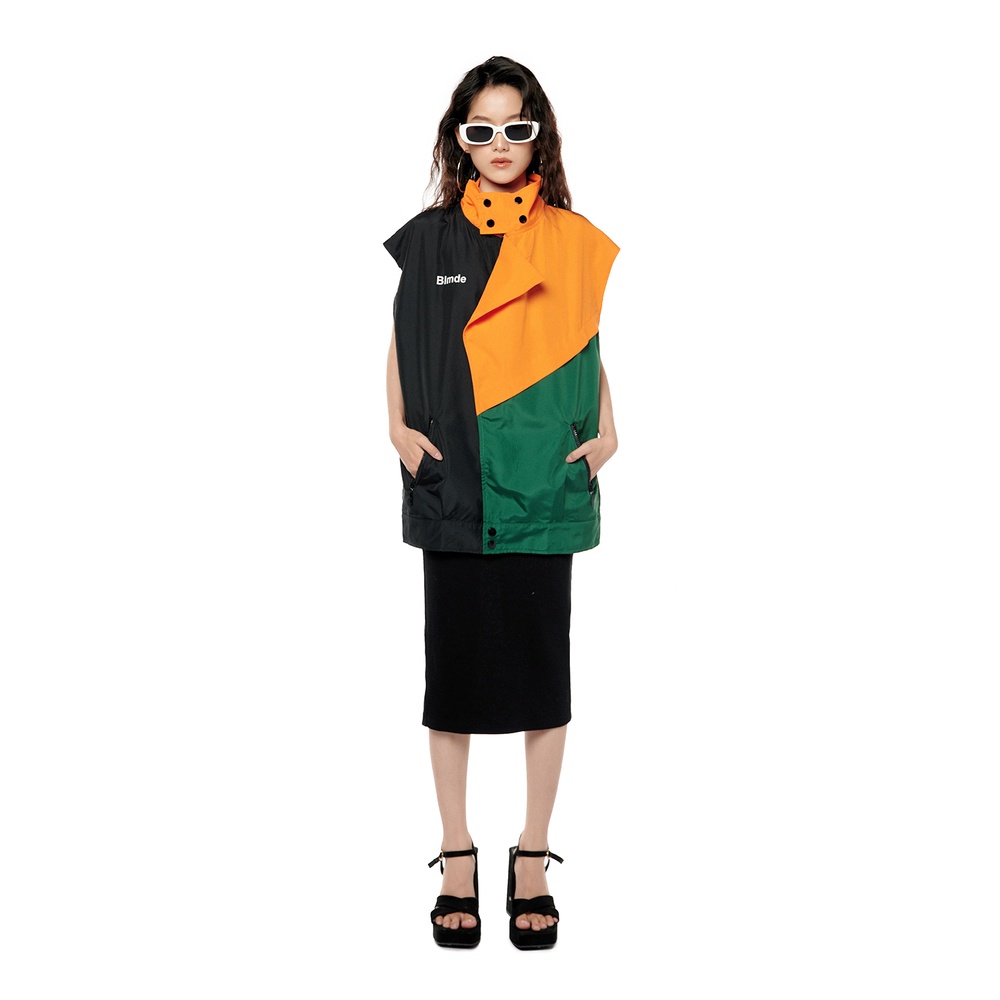 Áo Khoác Dù Không Tay Rolli BLMDE