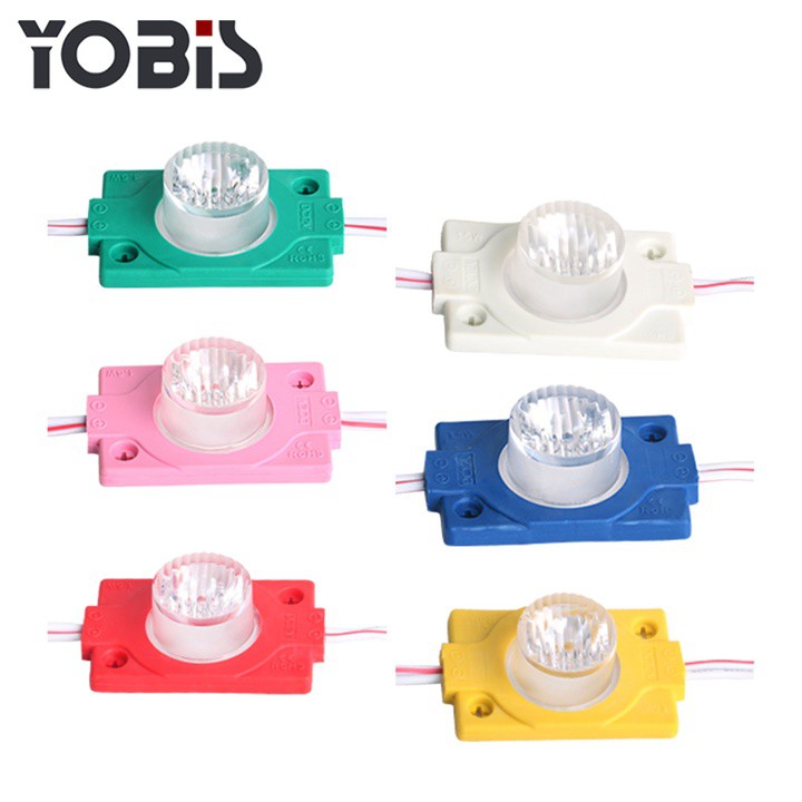 LED hắt cạnh nổi Module 1 bóng Yobis chóa cao 1,5w đa công dụng, dễ thi công, chống nước, ánh sáng trắng