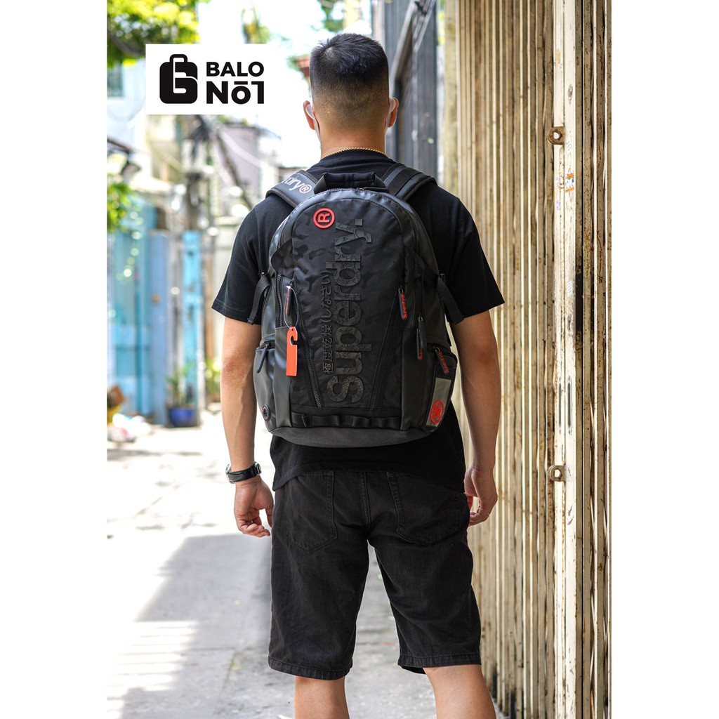 [BALO_NO.1] Balo nam đa năng Superdry Buff Tarp Backpack phiên bản mới