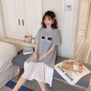 [FREESHIP] Váy Suông thun đuôi cá chữ A