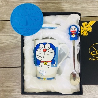 CỐC SỨ DORAEMON HELLOKITTY