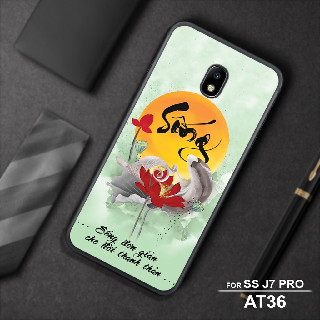 ốp điện thoai in hình Phong cách THƯ PHÁP cho máy SAMSUNG J3 PRO- J5 PRO- J7 PRO
