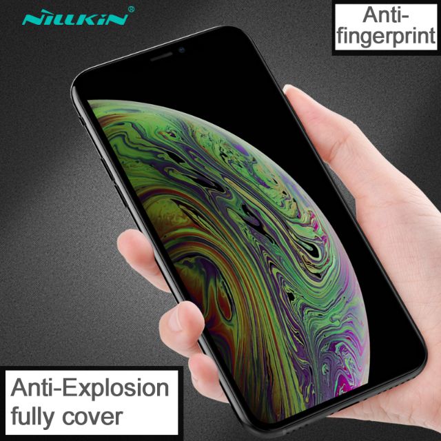 Kính cường lực Iphone 11 Pro Max / Xs Max / 11 / 11 Pro / X / Xs  hiệu Nillkin XD .CP+ Max Full màn trơn mượt Check code