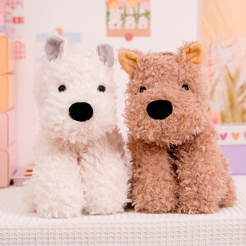 40cm Chú Chó Poodle Nhồi Bông Dễ Thương