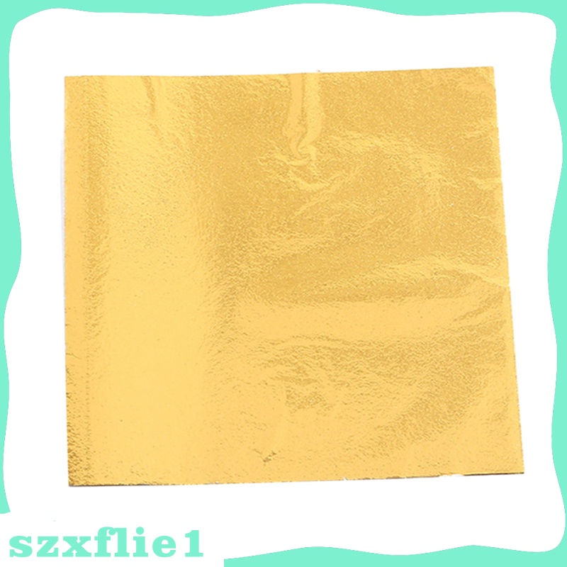 [🔥Hot Sale🔥] Imitation Gold Leaf Transfer Leaf Foil Gilding Crafting DIY Champagne Silver