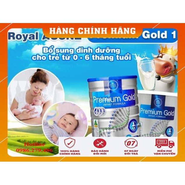 Sữa Hoàng Gia Úc Royal Ausnz Premium Gold 1 - 900g date 2025