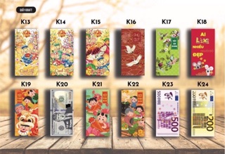 10 Bao Lì Xì Vừa 500k