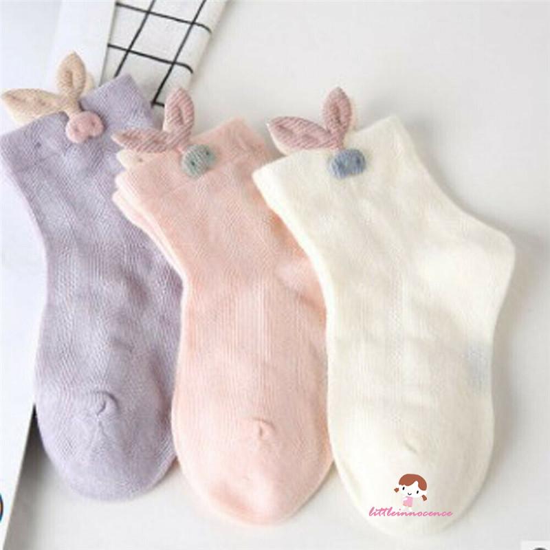 Vớ Cotton Giữ Ấm Chân Cho Bé Gái 7-0 - 2 Tuổi