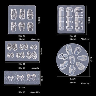 Khuôn Silicone Tạo Hình Làm Móng Tay 3d