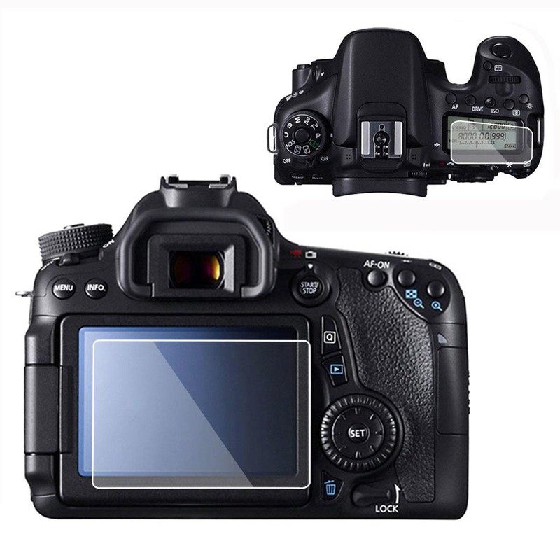 Phim Dán Bảo Vệ Màn Hình lcd hd Kèm Vải Cho Máy Ảnh canon eos 70d 80d