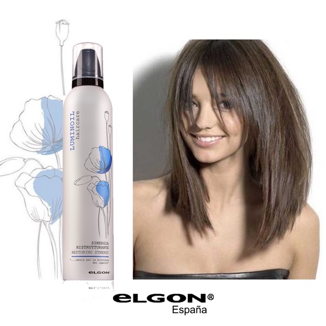 Tinh dầu bù chất cho tóc sau nhuộm màu và hóa chất Luminoil Elgon 300ml