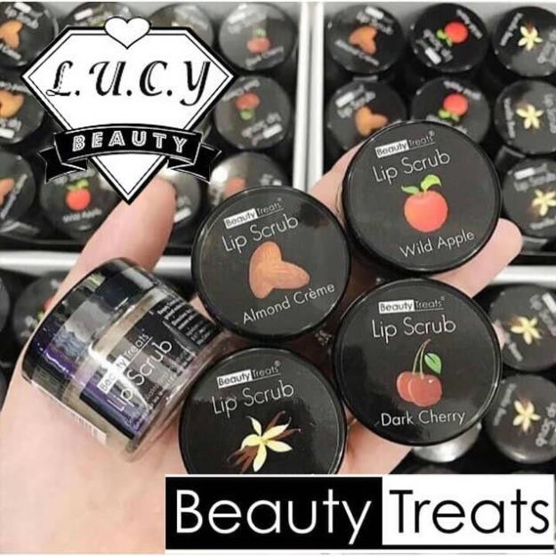 Hàng USA- Tẩy Da Chết Môi Beauty Treats Lip Scrub chuẩn Auth 100%