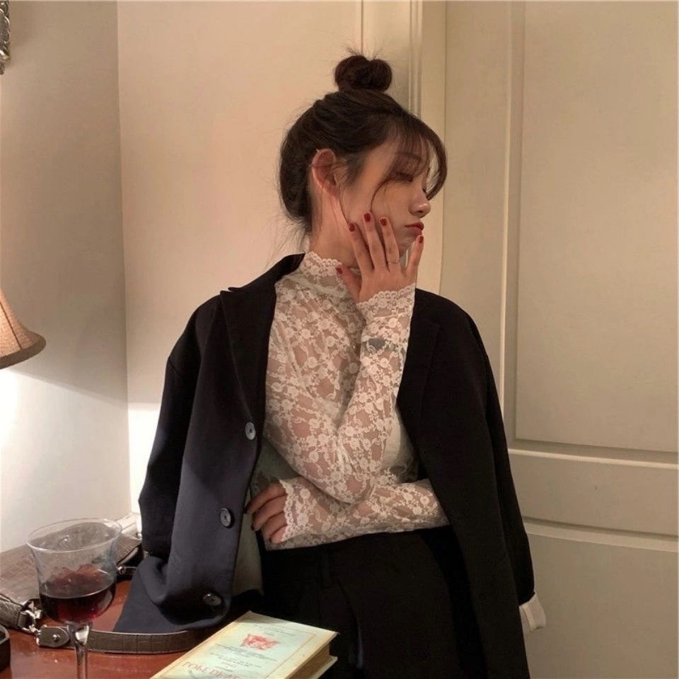 Áo ren tay dài thời trang mùa hè mới 2023