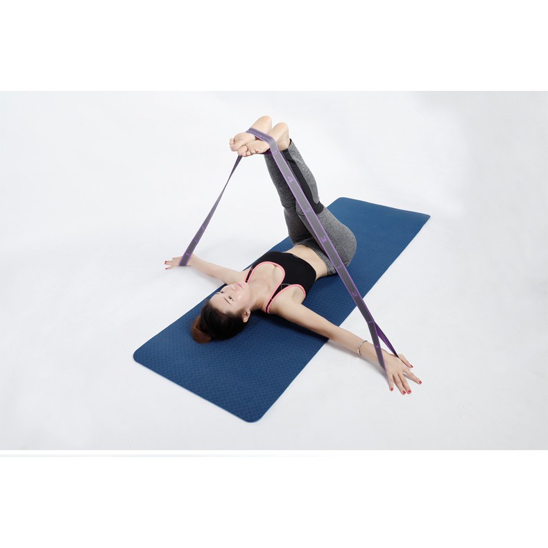 Dây Tập Yoga Co Giãn Chia 9 Đốt (KT 105 x 3.6cm) Chính Hãng Đại Nam Sport