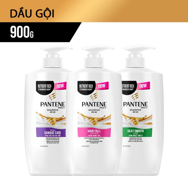 Dầu Gội Pantene chai 900ml