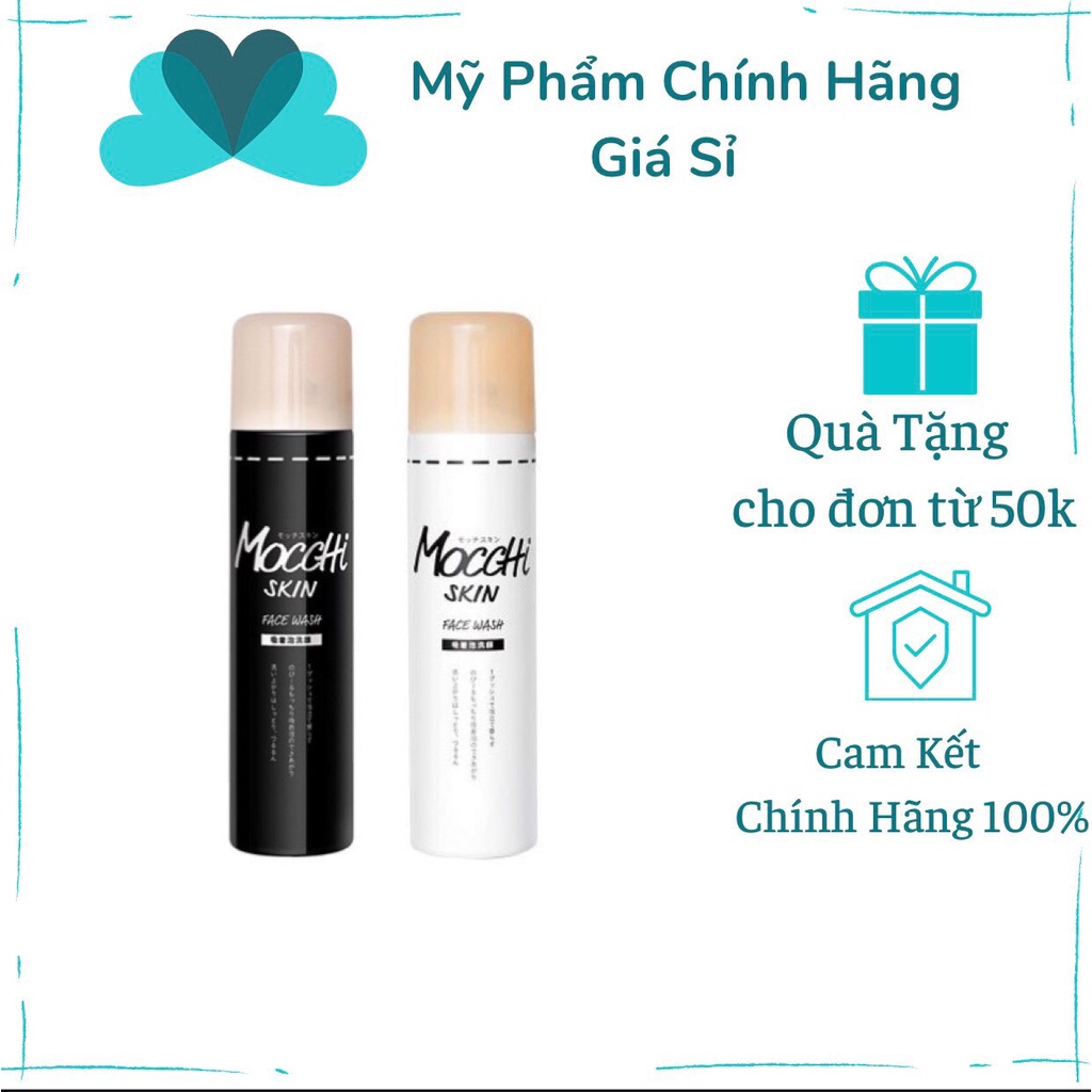 Sữa Rửa Mặt Mocchi Skin Face Wash 150g Giúp Trắng Da Sạch Sâu Hiêu Quả
