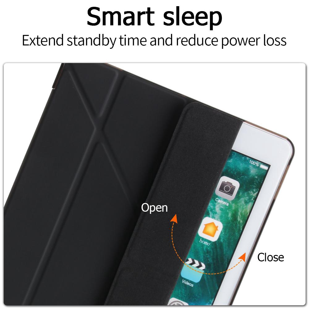 Bao da PU kết hợp ốp PC thiết kế nắp lật cho iPad 7th Gen 10.2 2019 Pro 9.7 2017 2018 5th 6th Gen Air 1 2 Mini 3 4 5 | BigBuy360 - bigbuy360.vn