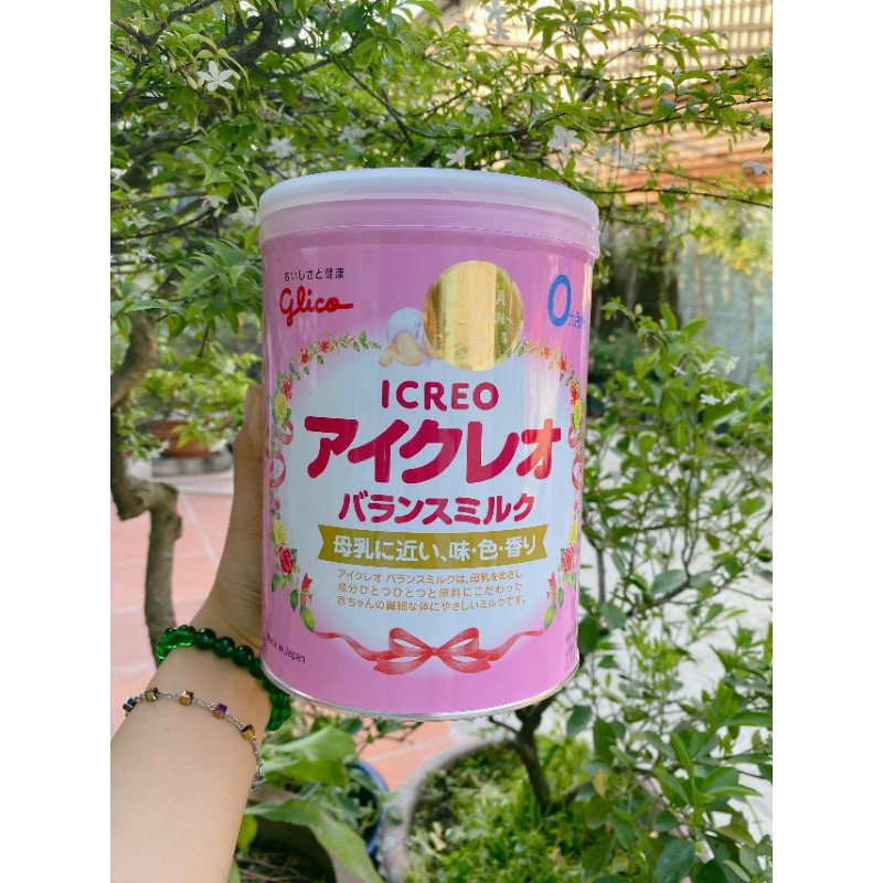 Sữa Glico Icreo Số 0 800g
