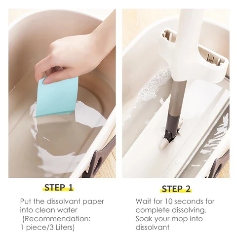 Set 30 Miếng Vải Lau Sàn Nhà Đa Dụng Chất Lượng Cao