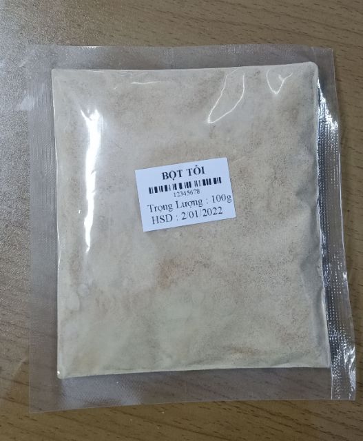 Gia vị bột tỏi kim nga 100g