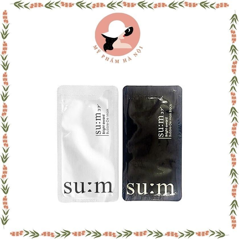 mặt Nạ sủi bọt Thải Độc sum 37
