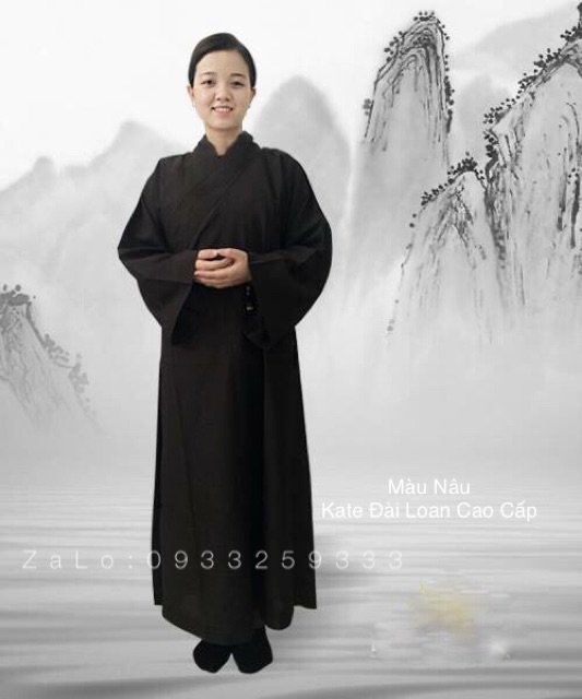 Đồ Lam Đi Chùa # Áo Tràng Vải Đài Loan # Áo Khoác