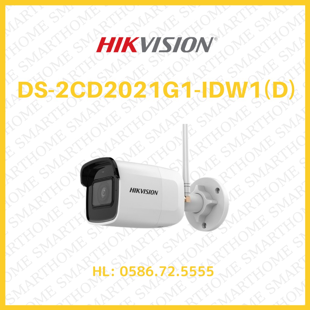 [ SẢN PHẨM BÁN CHẠY] Camera IP hồng ngoại không dây 2.0 Megapixel HIKVISION DS-2CD2021G1-IDW1 | BigBuy360 - bigbuy360.vn