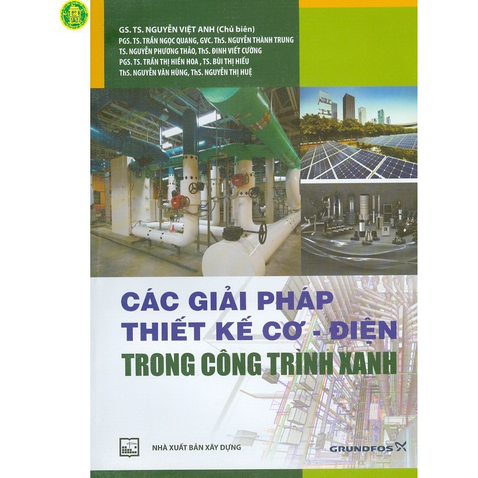 [Mã LT50 giảm 50k đơn 250k] Sách- Các giải pháp thiết kế cơ - điện trong công trình xanh