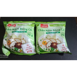 cháo nấm đông cô ( chay mặn dung được)
