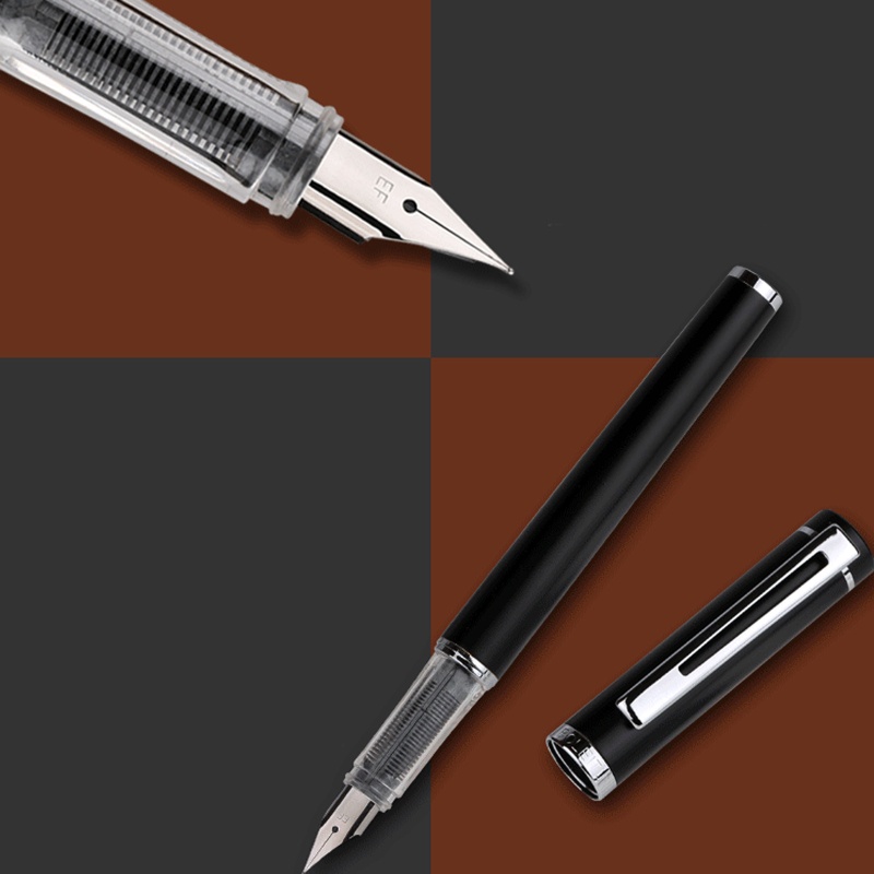 Goo Bộ Bút Máy Kim Loại Ngòi F Ngòi Bút Thư Pháp Cho Người Mới Bắt Đầu Pe