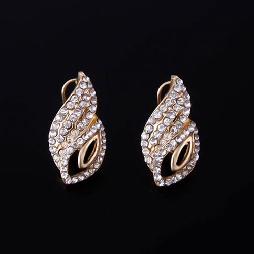 Bộ Trang SứC HợP Kim ĐíNh Đá HìNh GợN SóNg