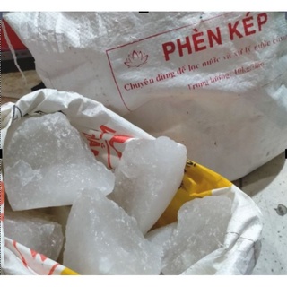Bao 10kg Phèn Chua Dạng Cục