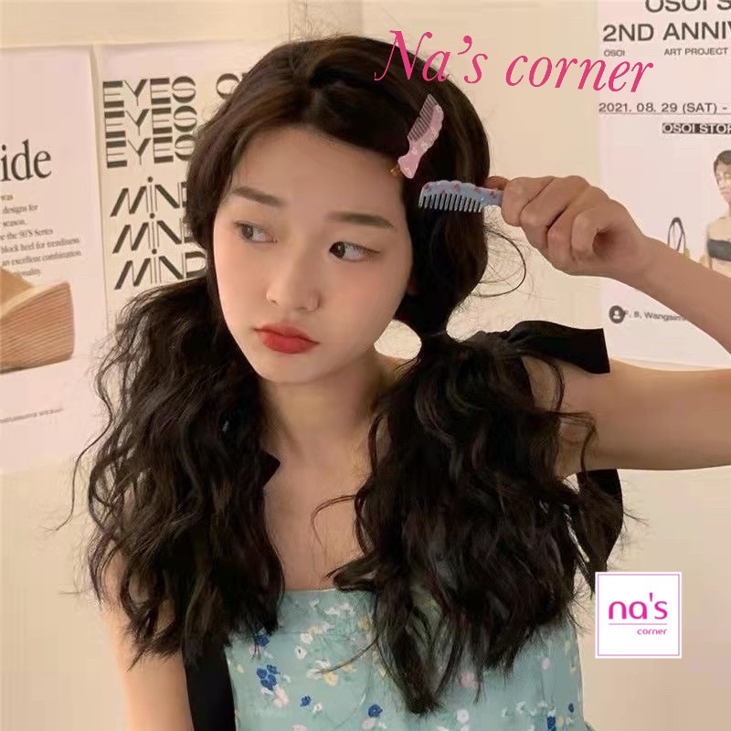 Kẹp Lược Mini hoạt hình Ngọt ngào